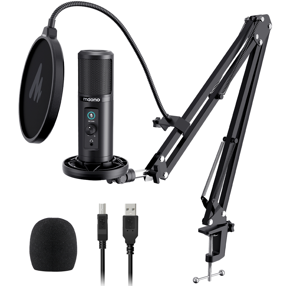 MAONO AU-PM422 Podcast USB Microphone Plug & Play